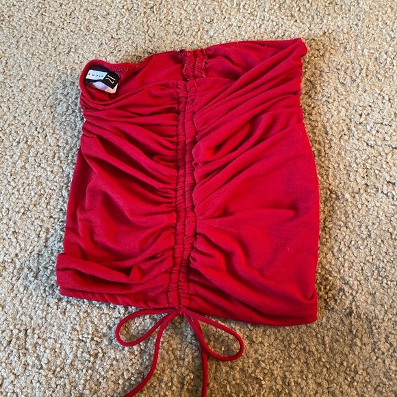forever 21 red tube top - Picture 3 of 3